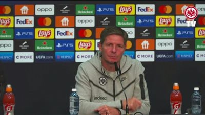 مدرب فرانكفورت: سعداء لمواجهة ريال مدريد.. وهدفنا الفوز بـ كأس السوبر الأوروبي