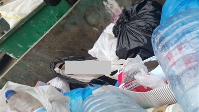 داخل صندوق قمامة.. العثور علي طفل رضيع في المنيا