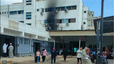 متأثرا بالحادث.. وفاة مريض بسبب حريق مستشفى كفر الشيخ العام | بث مباشر 