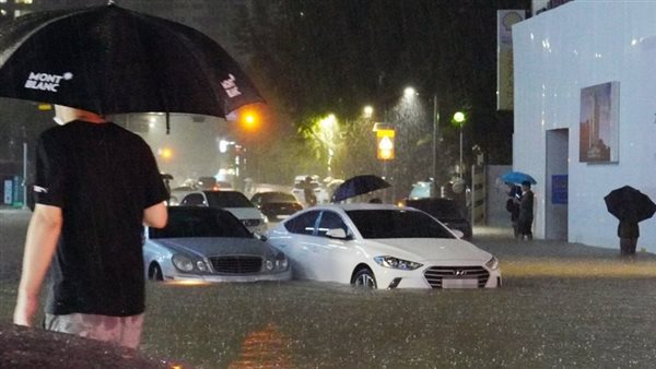 الفيضانات في كوريا