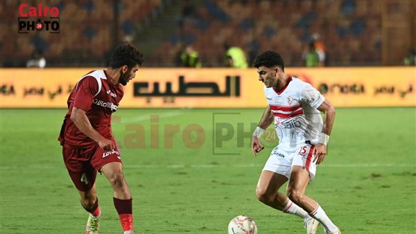 جانب من مباراة الزمالك