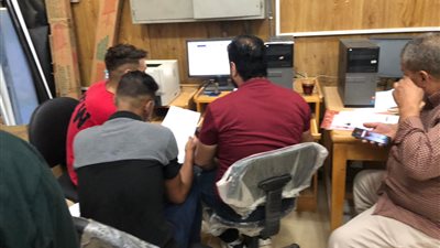 إقبال ضعيف لطلاب الثانوية العامة على مكاتب التنسيق بجامعة بنها لتسجيل الرغبات