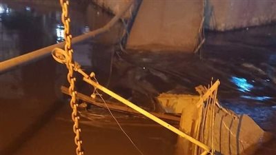 لحظة انهيار كوبري في ترعة بالشرقية.. وسقوط أم وطفلتها الرضيعة | فيديو