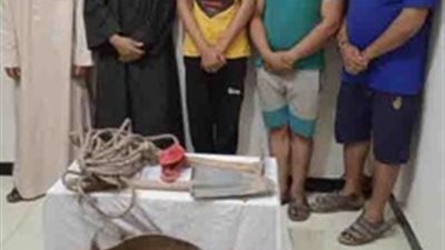 حفرة بعمق 9 متر.. القبض على 5 أشخاص بتهمة التنقيب عن الآثار بسوهاج