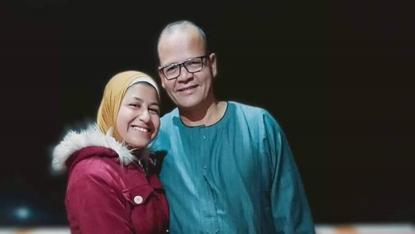 الطالبة إيمان ووالدها