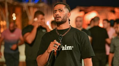  محمد رمضان ينتهى من البروفات النهائية لحفله الليلة بالعلمين الجديدة | صور