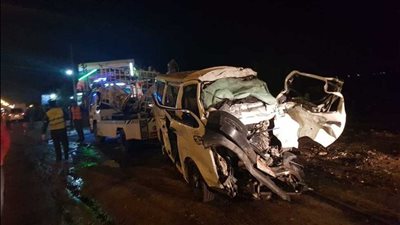 بينهم أطفال.. مصرع وإصابة 27 شخصًا إثر انقلاب ميكروباص بالطريق الصحراوي الشرقي بالمنيا | بث مباشر