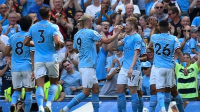 مانشستر سيتي يضرب بورنموث برباعية نظيفة في الدوري الإنجليزي
