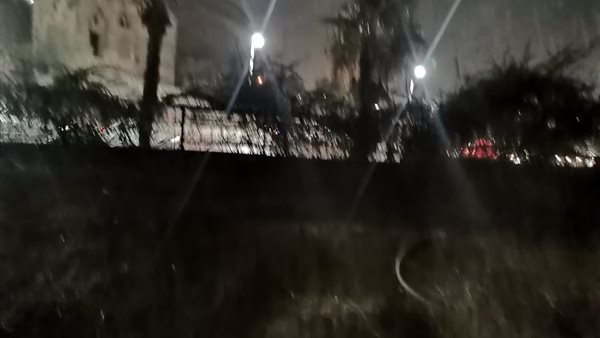 حريق قلعة صلاح الدين