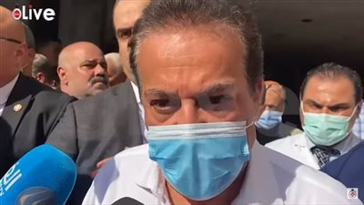 وزير الصحة: حالة مصابي حريق كنيسة المنير مستقرة.. ونقدم لهم الرعاية الطبية اللازمة | فيديو