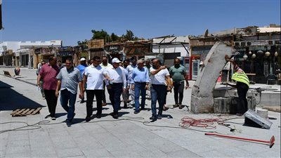 روعي في التصميم الهوية البصرية.. إنشاء ممشى دهب السياحي بتكلفة 36 مليون جنيه