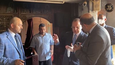 النائب العام يُعاين موقع حادث كنيسة المنيرة | فيديو 
