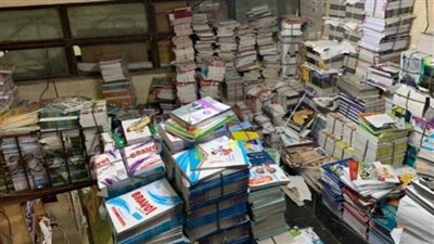 مباحث المصنفات تضبط أكثر من 61 ألف كتاب بمخزن دون تفويض بالقاهرة 