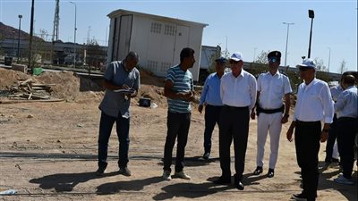 محافظ جنوب سيناء يتابع معدلات ونسب التنفيذ للأعمال الإنشائية للمرصد الأمني الموحد