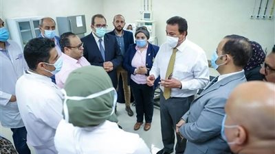 وزير الصحة: انتهاء 100% من أعمال تطوير مستشفى الخانكة المركزي| صور