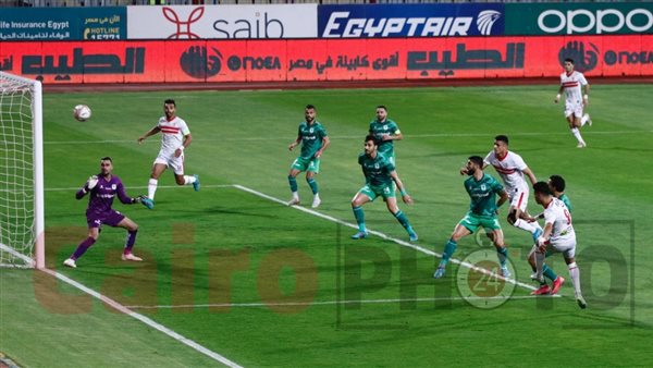 مباراة الزمالك والمصري