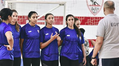 الصفقات الجديدة تظهر بمران فريق السيدات للكرة الطائرة في نادي الزمالك | صور