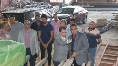 رئيس هيئة قصور الثقافة يتفقد أعمال التطوير في مسرح السامر