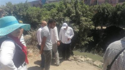 انهيار جزئي بطريق قرية بلقطر بالبحيرة.. وفريق عمل لإصلاحه