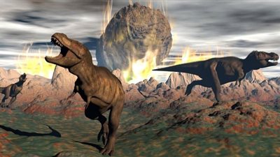 النيازك السبب الرئيسي في انقراض 75%؜ من الحياة على الأرض | دراسة 