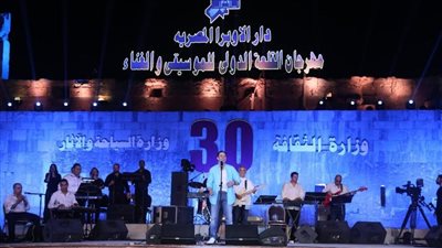 مدحت صالح ومروة ناجي يتألقان في محكى القلعة للموسيقى والغناء|صور