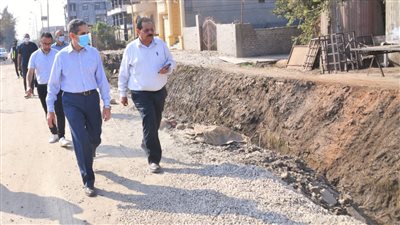 محافظ الغربية يتفقد كورنيشي المحلة وسمنود 