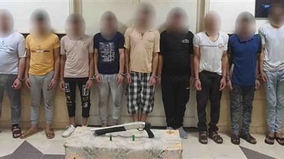 سرقوا مواسير أحد المشروعات.. تفاصيل القبض على تشكيل عصابي بالدقهلية |صور