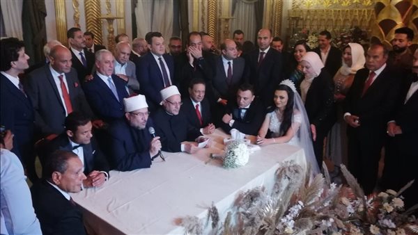 جانب من عقد القران