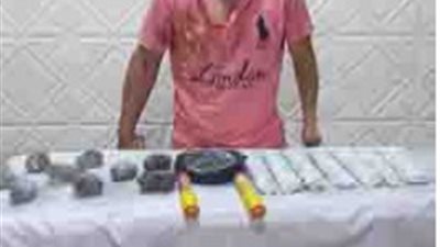 ضبط شخص بتهمة تصنيع الألعاب النارية والاتجار بها في حدائق القبة