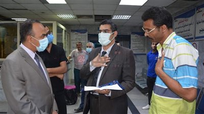 في جولة مفاجأة.. نائب محافظ المنيا يتفقد مستشفيات سمالوط ومطاي