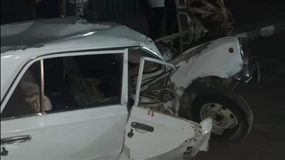 إصابة شخصين في حادث تصادم سيارة ملاكي وموتوسيكل بطنطا