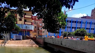 غرق شاب سقط من أعلى كوبري في مياه ترعة بحر مويس بالزقازيق