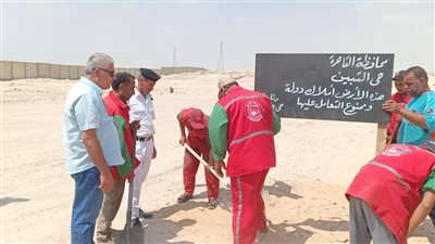 استرداد 266 فدانا من أراضي أملاك الدولة بحي التبين