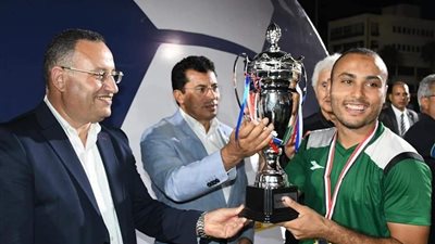 جامعة المنوفية تحصد لقب بطولة كأس مصر للجامعات المصرية بحضور وزير الشباب