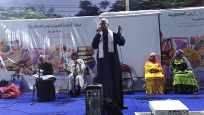 تألق فرقة الغربية للفنون الشعبية في ختام مبادر حياة كريمة بقرى شبين القناطر 