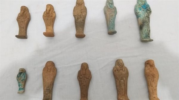 ضبط قطع أثرية 