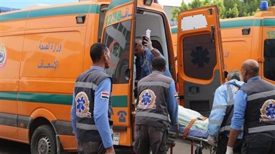 مصرع شخصين وإصابة 3 آخرين في حادث سير بكفر الشيخ | بث مباشر 