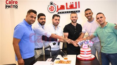 أمير مرتضى منصور في ضيافة القاهرة 24 بعد التتويج بالدوري | صور