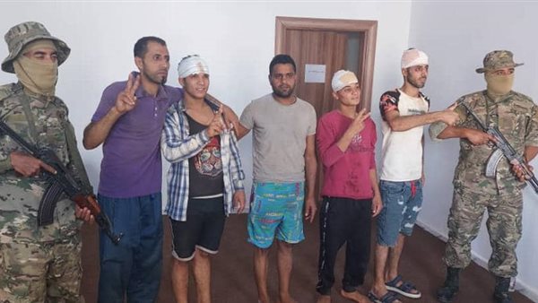 المصريين الـ 5 المحررين