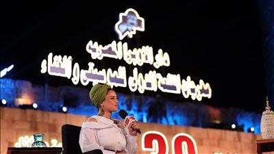 نسمة محجوب تقدم أغاني جديدة لأول مرة في حفلها بمهرجان القلعة