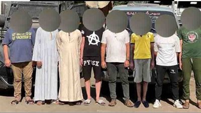 ضبط 8 أشخاص لسرقتهم أموال صاحب شركة بحلوان