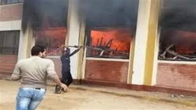 خطيبة شاب أشعل النيران في مدرسة بالغربية من أجلها: بينتقم عشان الشباب اللي كانوا بيضايقوني