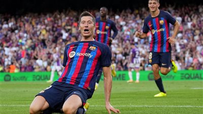 ليفاندوفسكي يقود تشكيل برشلونة لمواجهة أتلتيك بيلباو في الدوري الإسباني