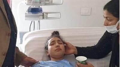 الطفلة مارينا أشرف ضحية حادث كنيسة أبو سيفين تستعيد وعيها بعد غيبوبة استمرت 11 يوما 