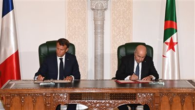 الرئاسة الجزائرية تنشر نص إعلان الشراكة مع فرنسا 