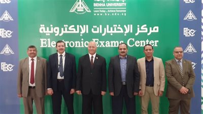 رئيس جامعة بنها يتفقد المرحلة الثالثة لمبادرة أشبال مصر الرقمية
