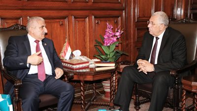 وزير الزراعة يستعرض مع مدير أكساد استعدادات المشاركة في قمة المناخ بمدينة شرم الشيخ