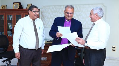 المجلس الإنجيلي العام ورؤساء المذاهب يجتمعون برئاسة الدكتور القس أندريه زكي