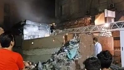 السيطرة على حريق كافيه في سيدي جابر بالإسكندرية دون إصابات | بث مباشر