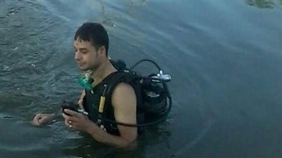 صدمتها سيارة.. جهود مكثفة لانتشال جثة سيدة سقطت في ترعة بطنطا